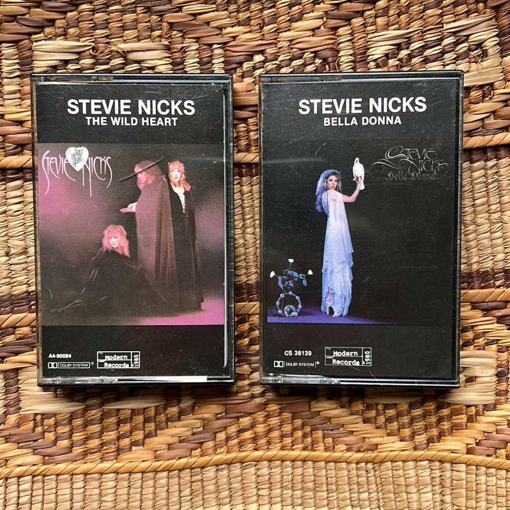 2 Stevie Nicks Cassette Tapes